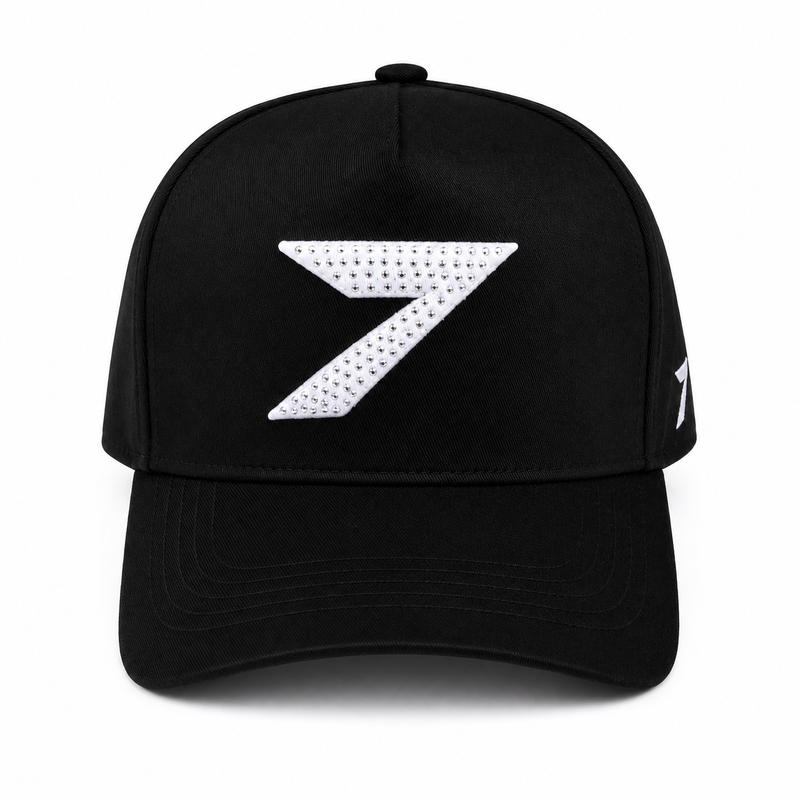 JEBCOK Statue of Liberty Snapback Hat | Rhinestone Black Cap