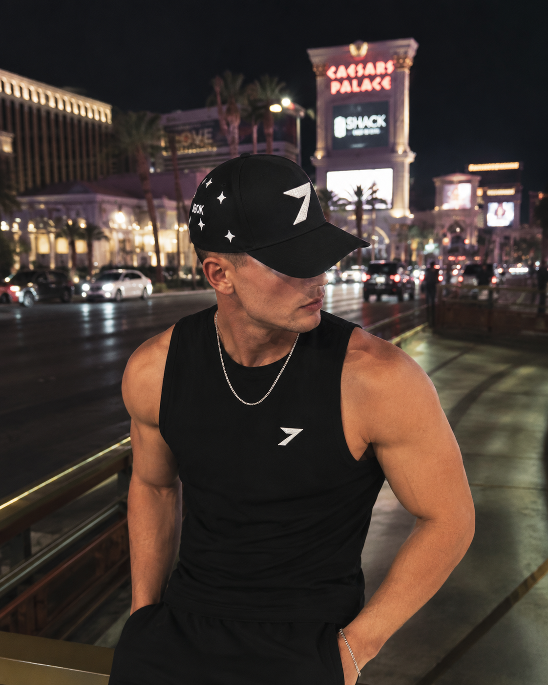 JEBCOK Statue of Liberty Snapback Hat | Rhinestone Black Cap