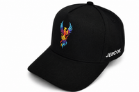 JEBCOK Phoenix Snapback Hat | Faith-Inspired Black Cap