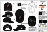JEBCOK Phoenix Snapback Hat | Faith-Inspired Black Cap