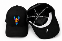 JEBCOK Phoenix Snapback Hat | Faith-Inspired Black Cap