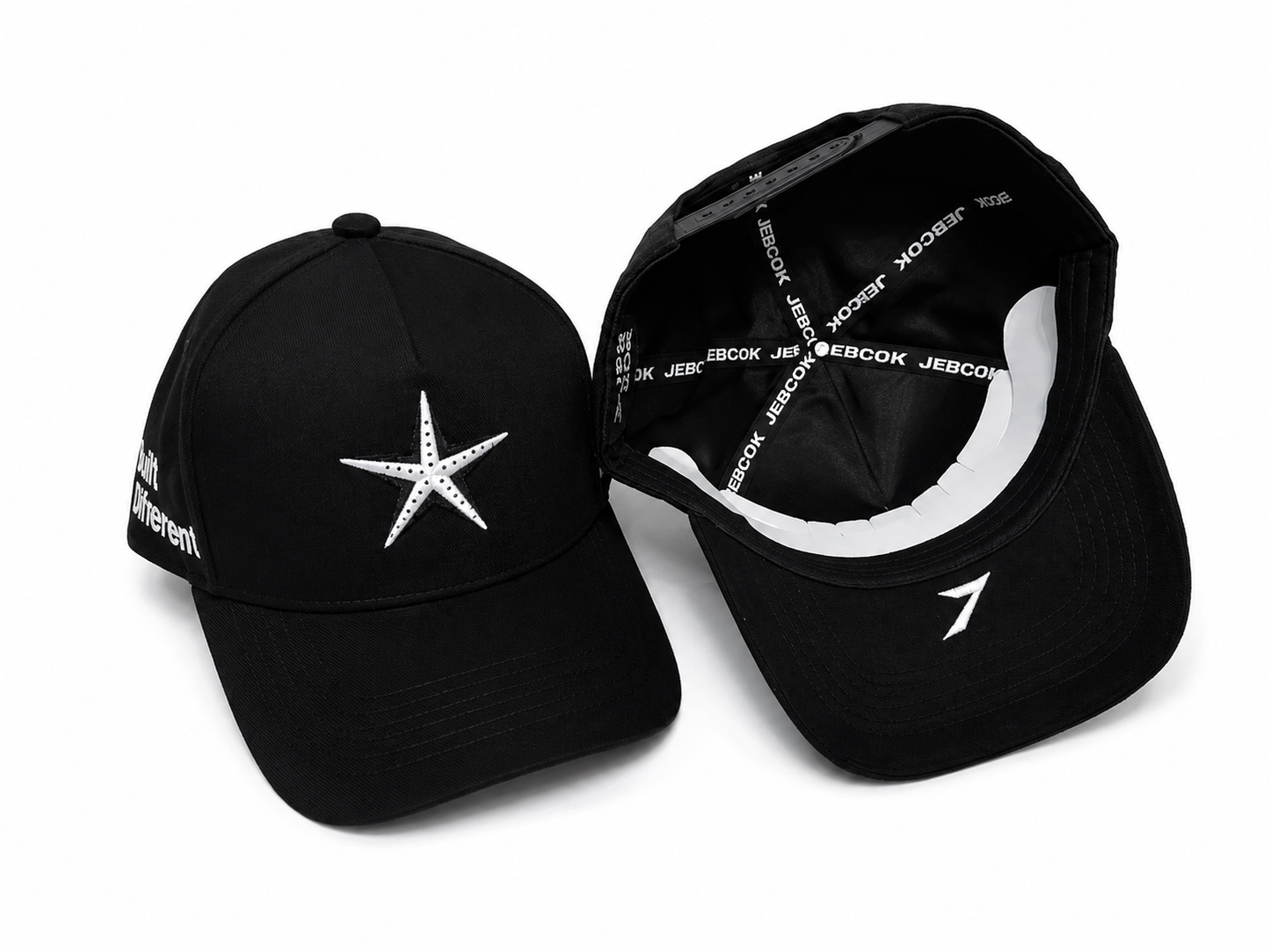JEBCOK Built Different Snapback Hat