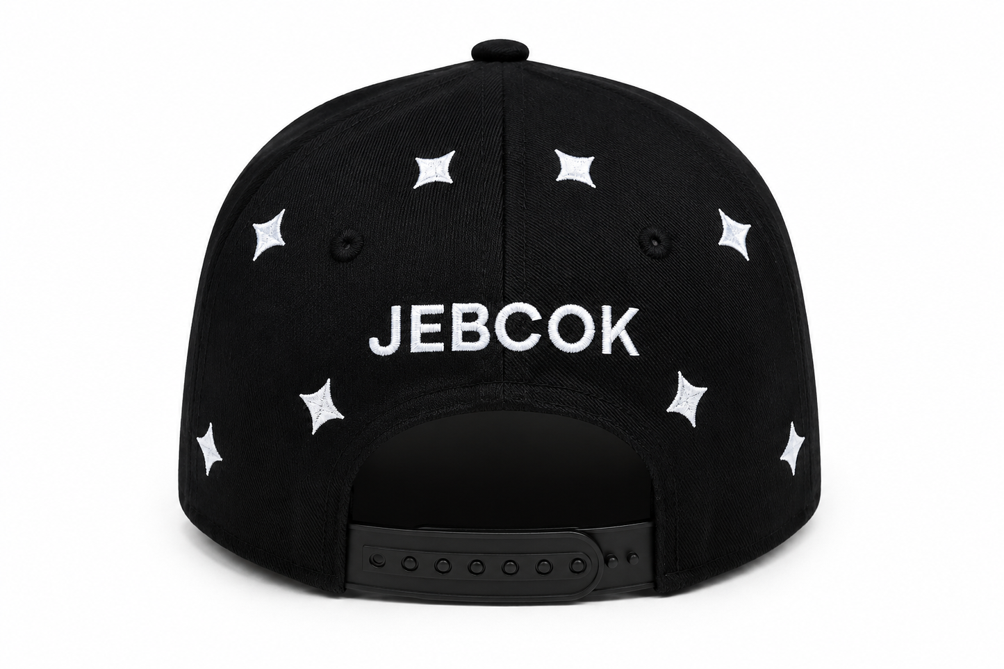JEBCOK Statue of Liberty Snapback Hat | Rhinestone Black Cap