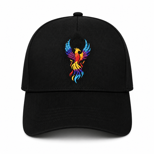 JEBCOK Phoenix Snapback Hat | Faith-Inspired Black Cap