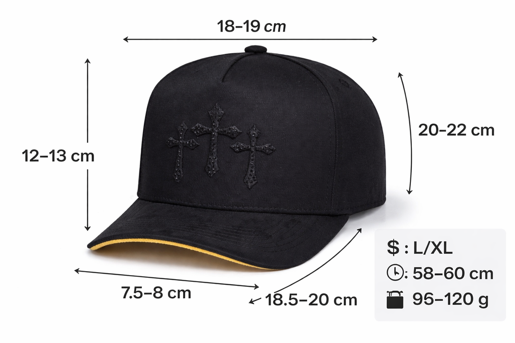 JEBCOK Three Crosses Hat